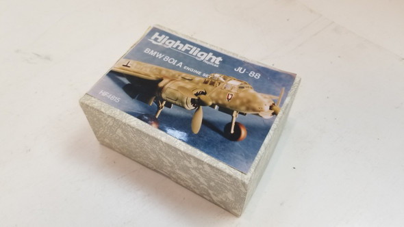 RESALE SHOP - HughFlight Resin JU-88 BMW 801 a Engines 1/48 scale - PAER-4815-NOB5754