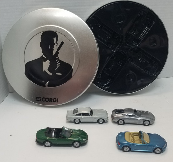 RESALE SHOP - Corgi "James Bond 007" James Bond Collection Set of 4 Movie Cars #TY95903 - PAER-TY95903-LN5387