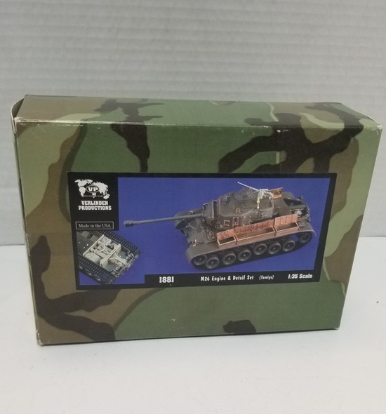RESALE SHOP - Verlinden Productions 1/35 Scale (Tamya) M26 Engine & Detail Set #1881 - RIOR-1881-NOB5138