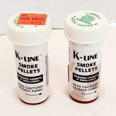 RESALE SHOP - Set of 2 K-Line Smoke Pellets Bottles - RIOR-KLINESMOKE-U5443