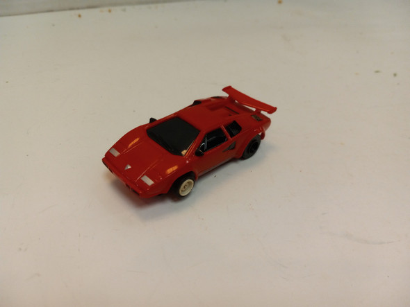 RESALE SHOP - TYCO Magnum 440x2 HO Slot Car, Red LAMBORGHINI COUNTACH, TESTED WORKS - SHGU-010-LN5308