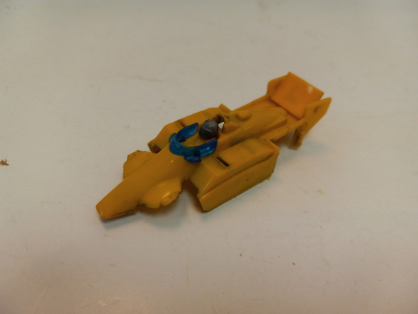 RESALE SHOP - Tyco Slot Car Body HO Scale F1 / Indy / Open Wheel Racer Yellow - SHGU-055-LN5447