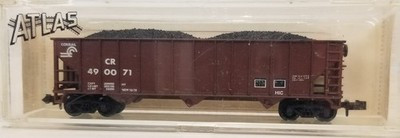 RESALE SHOP - Atlas N Scale #3277 90-Ton Hopper Conrail 490071 - SHGU-3277-NOB5351