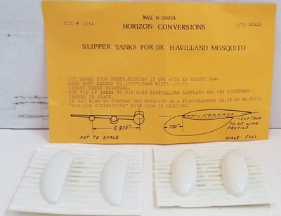 RESALE SHOP - Horizon Conversions Slipper Tanks For De Havilland Mosquito 1/32 0014 - STORE-0014-NOB5224