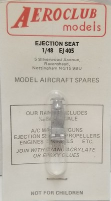 RESALE SHOP - Aero Club Models Ejection Seat 1/48 E405 Model Aircraft Spares - STORE-AEROE405-NS5236