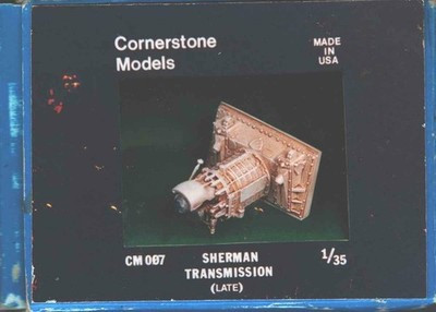 RESALE SHOP - Cornerstone Models Sherman Transmission (LATE) CM007 1/35 - STORE-CM007-LN5199