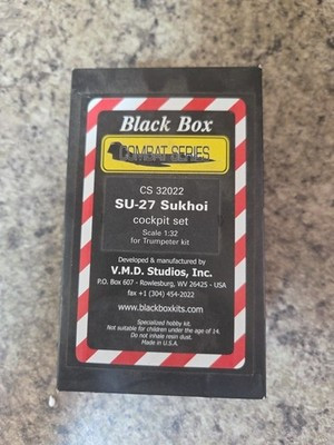 RESALE SHOP - Black Box Combat Series CS32022 SU-27 Sukhoi Cockpit Swr 1/32 Trumpeter - STORE-CS32022-NS5195