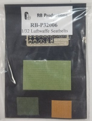 RESALE SHOP - RB Productions P32006 1/32 US Seatbelts (OLIVEGREEN) - STORE-P32006(OLIVE)-NOB5778