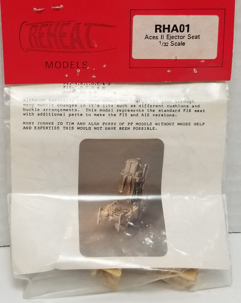 RESALE SHOP - Reheat Models Aces II Ejector Seat 1/32 RHA01 - STORE-RHA01-NS5258