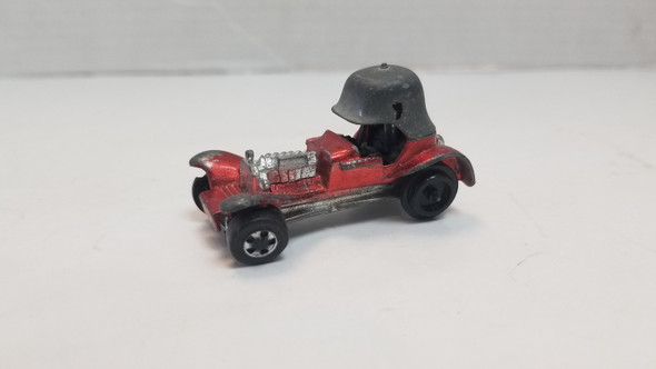 RESALE SHOP - Hot Wheels Redlines 1969 Red Baron Fair Condition Fixer upper - TERO-006-U5151