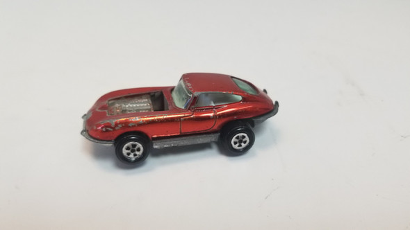 RESALE SHOP - Johnny Lightning Topper Custom XKE Orange Poor Condition Fixer Upper - TERO-008-U5153