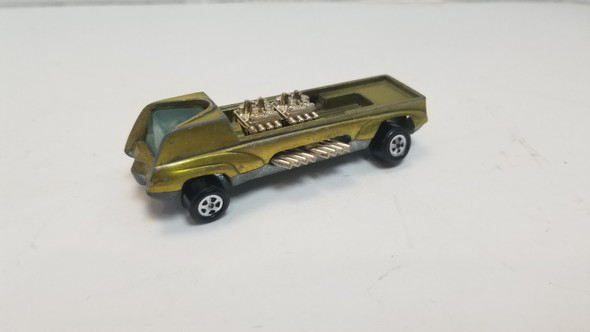 RESALE SHOP - Johnny Lightning Topper Yellow Hairy Hauler Good Condition Fixer Upper - TERO-012-U5159