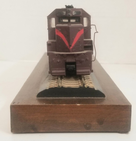 RESALE SHOP - HO Scale Chicago Missouri And Western Railway 4/28/87 Display Only - WIDU-CHIMOWRAILDISPLAY-U5404