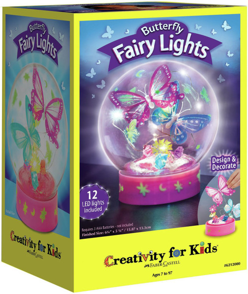 OakridgeStores.com | Creativity for Kids - Butterfly Fairy Lights - LED Craft Kit - 6212000 092633311349