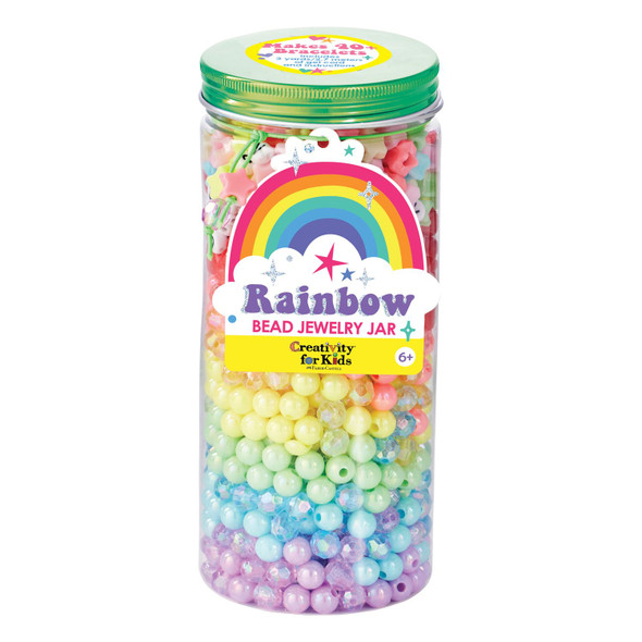 OakridgeStores.com | Creativity for Kids - Rainbow - Bead Jewelry Jar - Jewelry Making Kit - 6478000