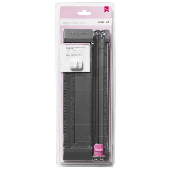 OakridgeStores.com | American Crafts - Pink Craft Blade Trimmer - 9 inches with Extendable Arm - 368096 718813680967