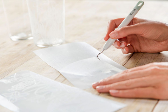 OakridgeStores.com | Cricut - Opaque - Permanent Frosted Vinyl Roll 12 x 48 inches - 2005225 093573971143
