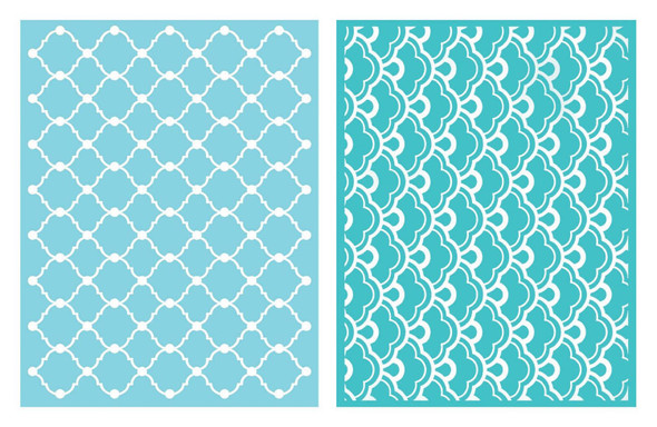 OakridgeStores.com | We R Makers - Whimsy - Goosebumpz A2 Embossing Folders, 2 Pack - 03153-4
