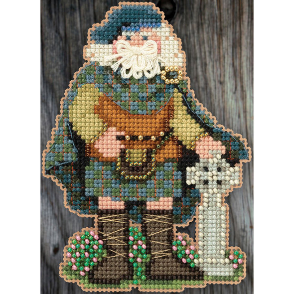 OakridgeStores.com | Mill Hill - Scotland Santa - Celtic Santas - Counted Cross Stitch Kit, 14 Count - MH20-5301 098063142492