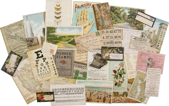 OakridgeStores.com | Tim Holtz - Advantus - Paper - Idea-Ology Layers Remnants 33/Pkg - Paper Ephemera - TH93956 040861939569
