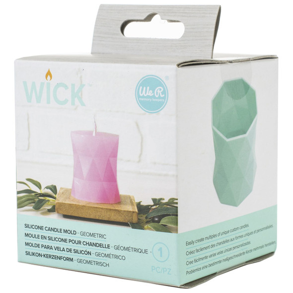 OakridgeStores.com | We R Makers - Geometric - We R Wick Candle Mold - Silicone Candle Mold - 660343 633356603436