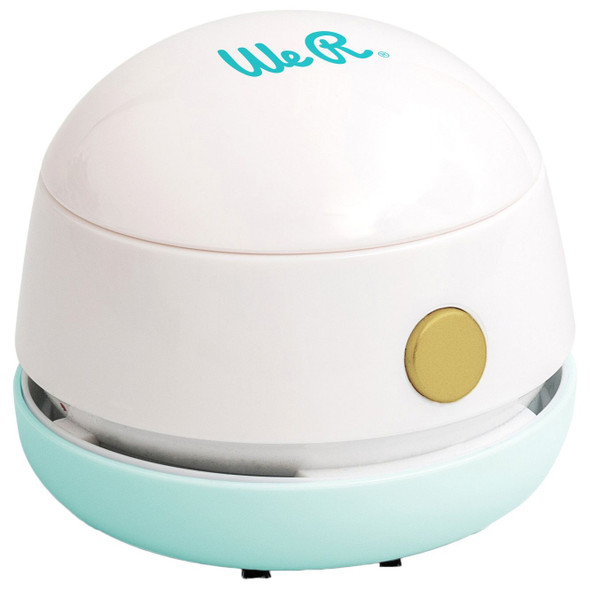 OakridgeStores.com | We R Makers - White/ Blue - Glitter Mini-Vac - 661068 633356610687