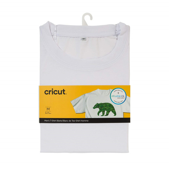 OakridgeStores.com | Cricut - Men's Medium - Infusible Ink Blank Crew Neck T-Shirt - Craft Blank - 2006813 093573389597
