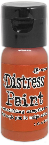 OakridgeStores.com | Tim Holtz - Ranger - Crackling Campfire - Distress Paint Flip Top 1 ounce - TDF72331