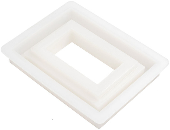 OakridgeStores.com | American Crafts - Color Pour Resin Mold - Frame, Silicone, 2/Pkg - 359697 718813596978
