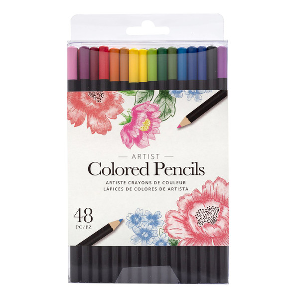 OakridgeStores.com | American Crafts - Assorted Colors - Colored Pencil Set 48/Pkg - 356564 718813565646