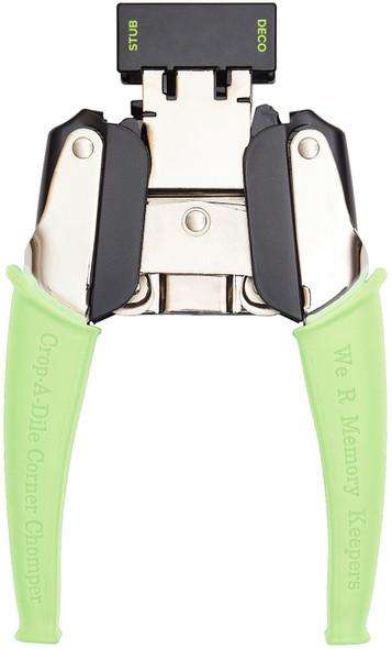 OakridgeStores.com | We R Makers - Stub & Deco - Crop-A-Dile Retro Corner Chomper Tool - 661300 633356613008