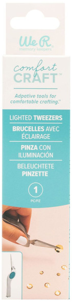 OakridgeStores.com | We R Makers - LED - We R Comfort Craft Lighted Tweezers - Rubber Grips - 663167 633356631675