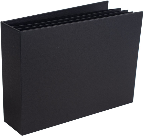 OakridgeStores.com | 49 and Market - Foundations 2 Inch Landscape Album - Black Chipboard Scrapbook Album 6.5 x 8.5 inches - FA-34581 752505134581