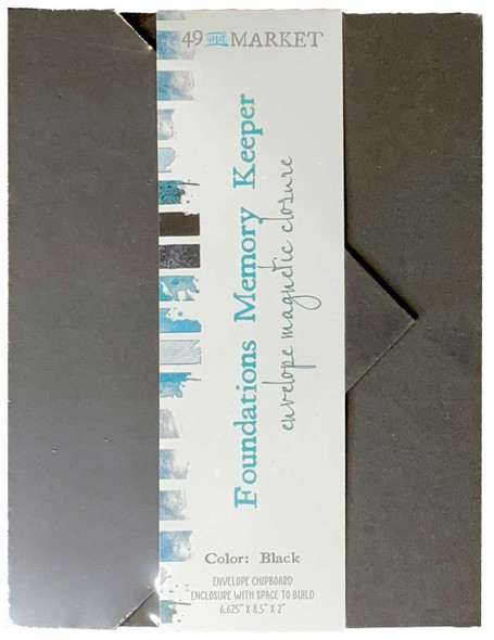 OakridgeStores.com | 49 and Market - Black Envelope - Foundations Memory Keeper Album Structure - FA-35441 752505135441