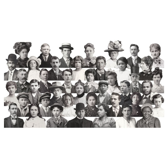 OakridgeStores.com | Tim Holtz - Advantus - Portraits - Idea-Ology Paper Dolls Die-Cuts 42/Pkg - TH94233 040861942330