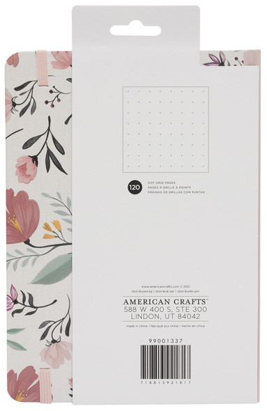 OakridgeStores.com | American Crafts - Point Planner - Floral Perfect Bound Planner - Dot Grid, 120 Sheets, 6 x 8.25 inches - 99001337 718813921817