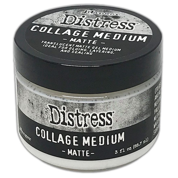 OakridgeStores.com | Tim Holtz - Ranger - Tim Holtz Distress Collage Medium - Matte, 3 fl oz - TDA79309 789541079309