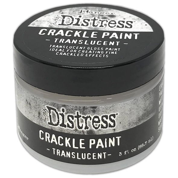 OakridgeStores.com | Tim Holtz - Ranger - Translucent Distress Crackle Paint, 3 oz - TDC80411 789541080411