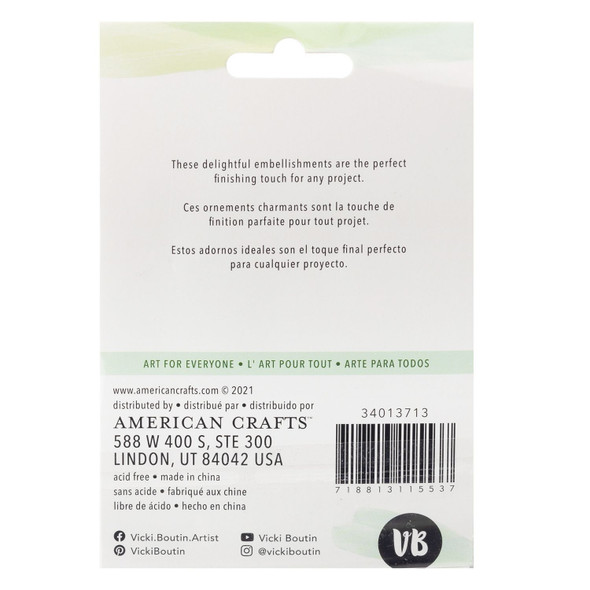 OakridgeStores.com | Vicki Boutin - Evergreen & Holly Tassels with Charms - Embellishments - 4/Pkg - 34013713 718813115537