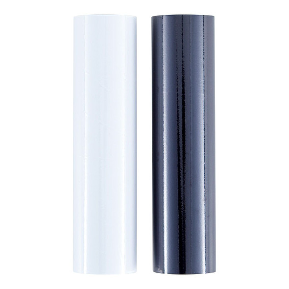 OakridgeStores.com | Spellbinders - Opaque Black & White - Glimmer Hot Foil Rolls, 2 Pack - GLF-049 813233031693