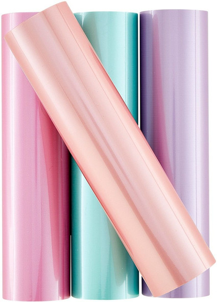 OakridgeStores.com | Spellbinders - Satin Pastels - Glimmer Foil Variety Pack 4 Rolls - GLF-050 813233031709