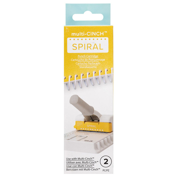 OakridgeStores.com | We R Makers - Spiral Punch - Multi Cinch Cartridge for Book Binding, 3:1 Pitch - 60000812 765468017532