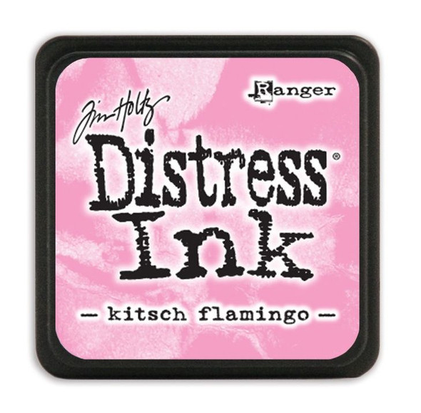 OakridgeStores.com | Tim Holtz - Ranger - Kitsch Flamingo - Tim Holtz Distress Mini Ink Pad - Stamping Ink Pad - TDP77244