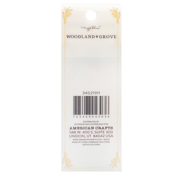 OakridgeStores.com | American Crafts - Maggie Holmes Woodland Grove Washi Tape Rolls - Gold Foil Accents, 7 pcs - 34021911 765468043036