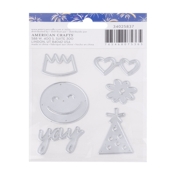 OakridgeStores.com | American Crafts - Life Of The Party - Metal Die Set, 6/Pkg - 34025837 765468075365