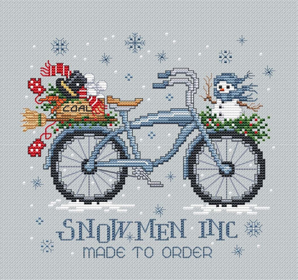 OakridgeStores.com | Imaginating - Snowmen Inc. - Counted Cross Stitch Kit - SH-751K 718915707517