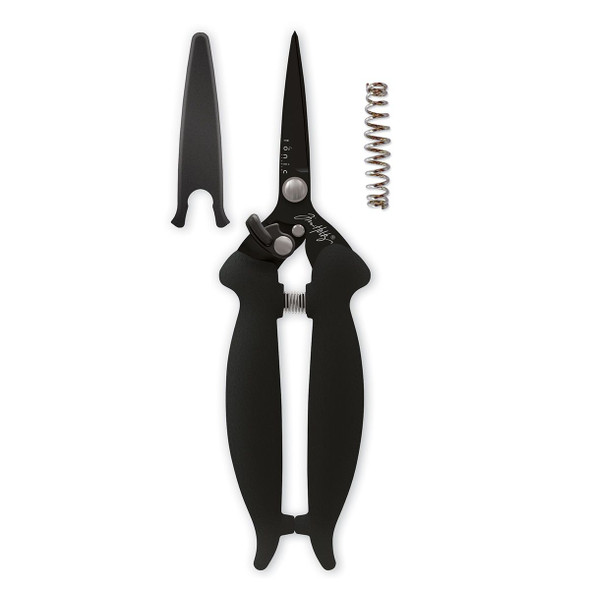 OakridgeStores.com | Tim Holtz - Tonic - Mini Recoil Snips 6 3/4 inches - Black - 5386EUS 841079153866