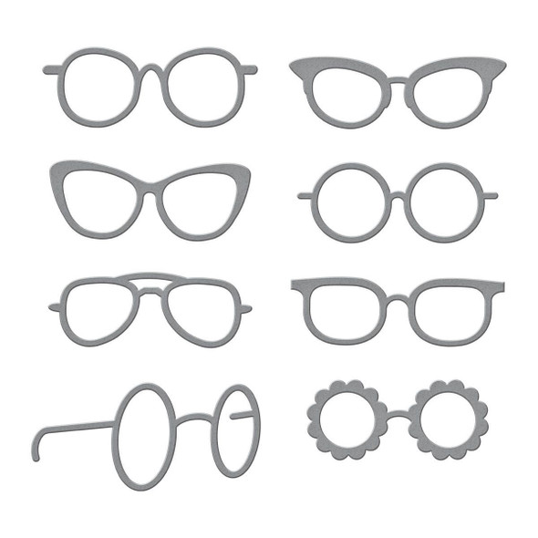 OakridgeStores.com | Spellbinders - Smart Glasses - Etched Dies - Monster Birthday Collection - S2-379 810146540892