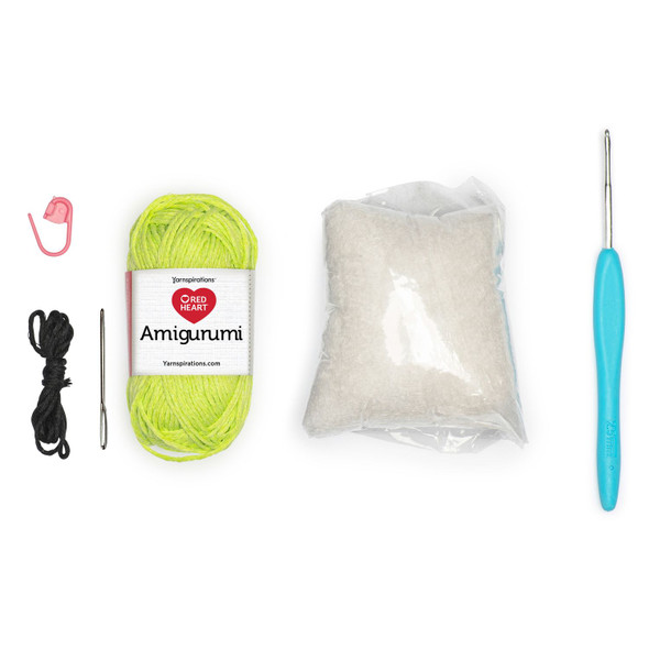OakridgeStores.com | Red Heart - Trevor The Frog - Amigurumi Crochet Kit - RHPP792 073650085666