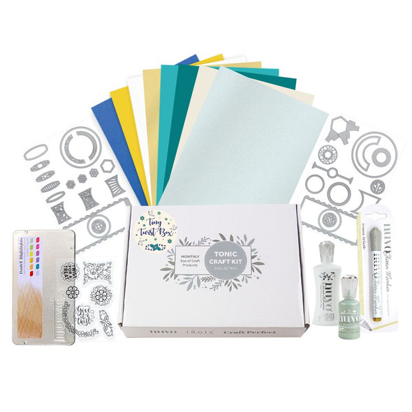 OakridgeStores.com | Tonic Studios - Tonic Craft Kit Issue 81 "Tiny Twist Box" - Die Cutting Kit - TCK81 841079175813